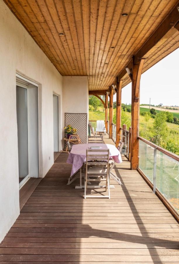 La Decouverte, Jacuzzi, Sauna, Et Terrasse Avec Vue Sur Lac A La Campagne Entre Toulouse Et Auch Villa Catonvielle ภายนอก รูปภาพ