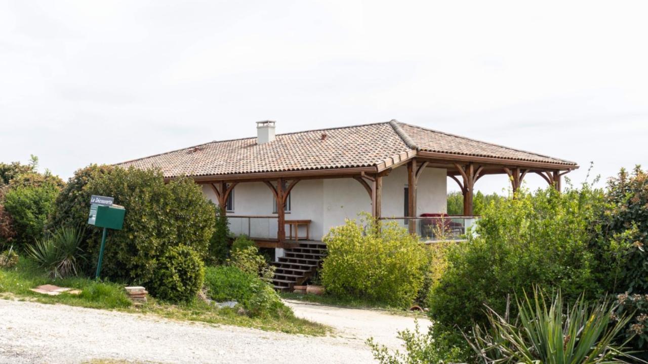 La Decouverte, Jacuzzi, Sauna, Et Terrasse Avec Vue Sur Lac A La Campagne Entre Toulouse Et Auch Villa Catonvielle ภายนอก รูปภาพ