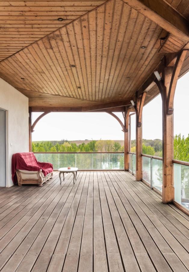 La Decouverte, Jacuzzi, Sauna, Et Terrasse Avec Vue Sur Lac A La Campagne Entre Toulouse Et Auch Villa Catonvielle ภายนอก รูปภาพ